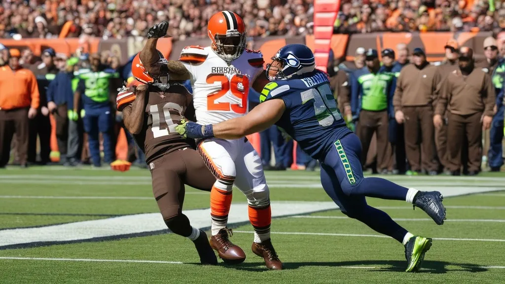 Cleveland Browns vs Seahawks player stats
