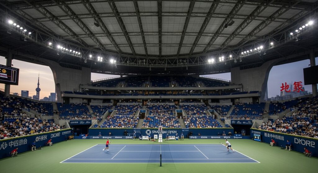 shanghai open tennis event
