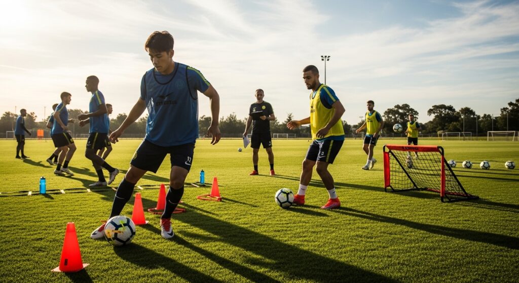 football training drills